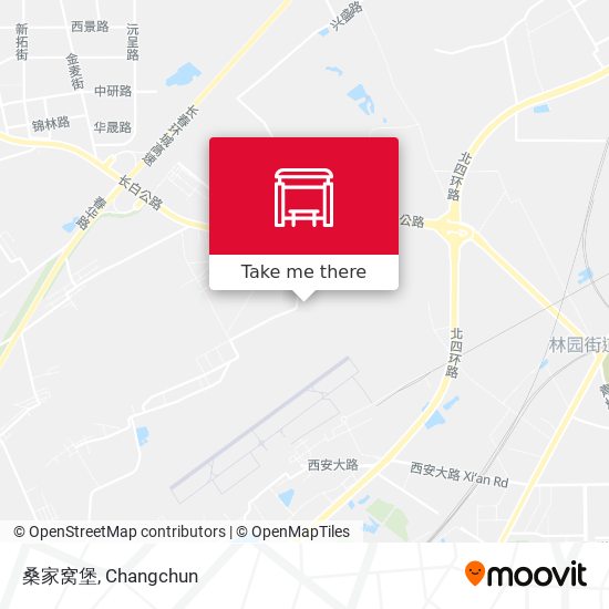 桑家窝堡 map
