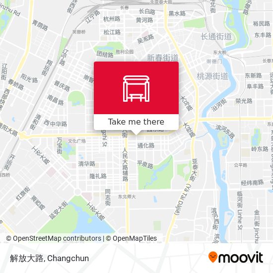 解放大路 map