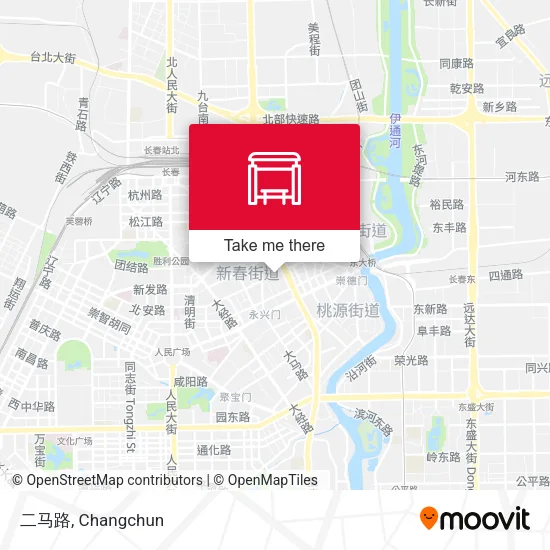 二马路 map