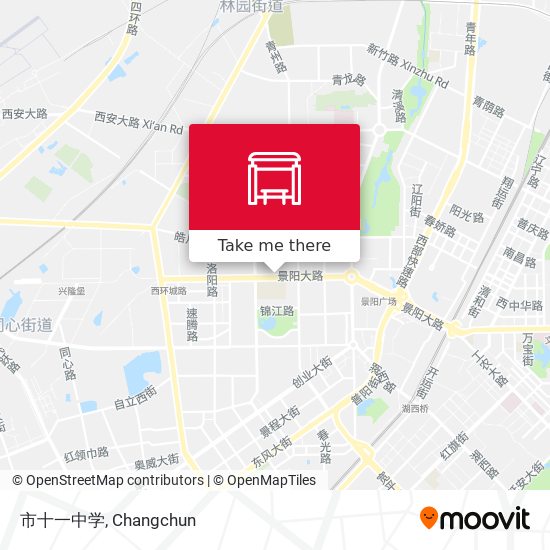 市十一中学 map