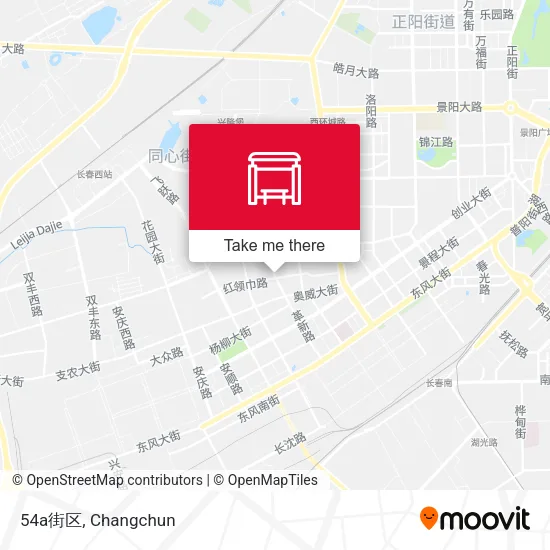 54a街区 map