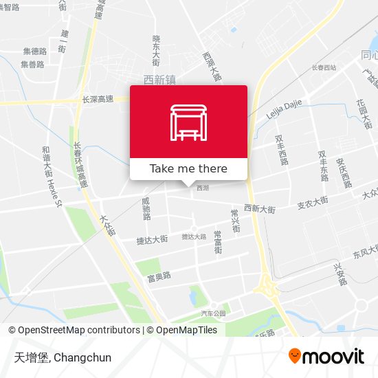 天增堡 map