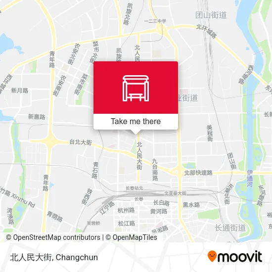 北人民大街 map