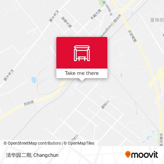 清华园二期 map