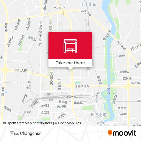 一匡街 map