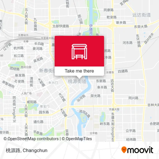 桃源路 map
