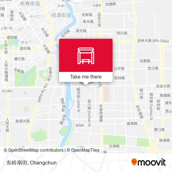 东岭南街 map