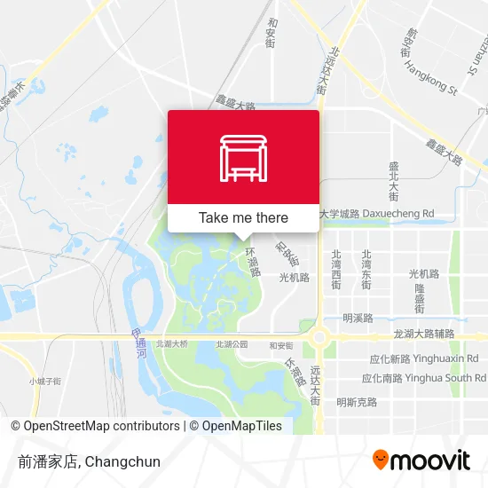 前潘家店 map