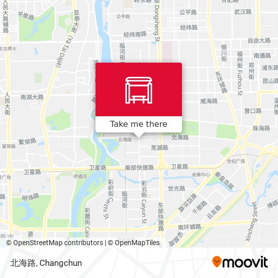 北海路 map