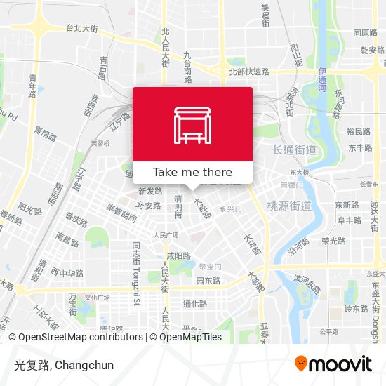 光复路 map