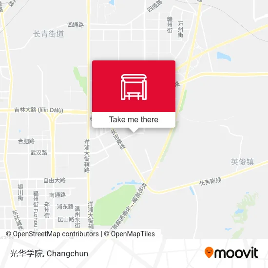 光华学院 map