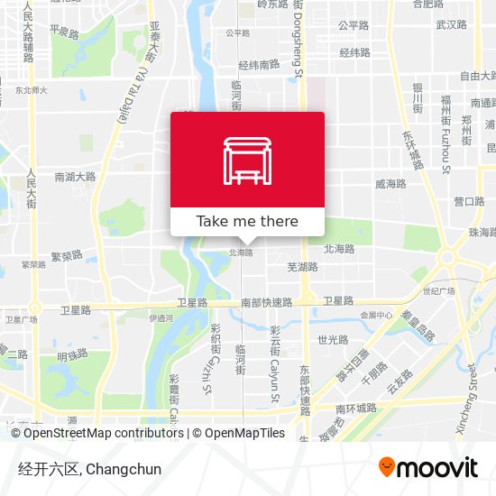 经开六区 map