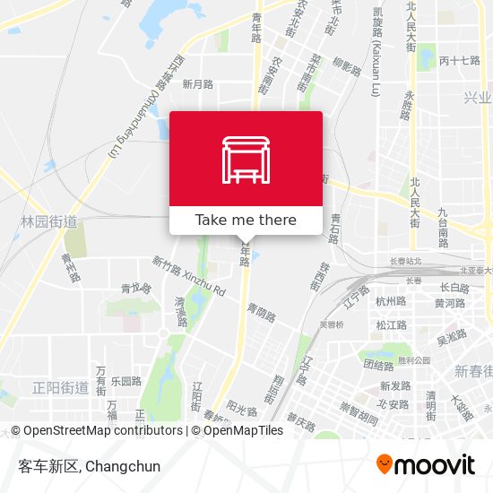 客车新区 map
