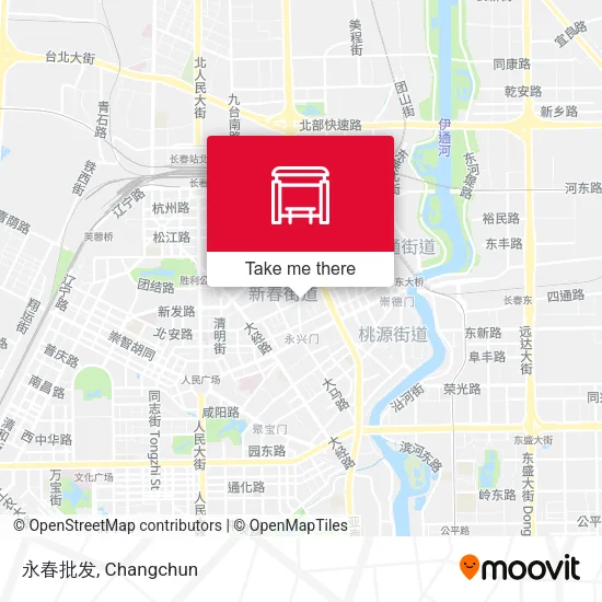 永春批发 map