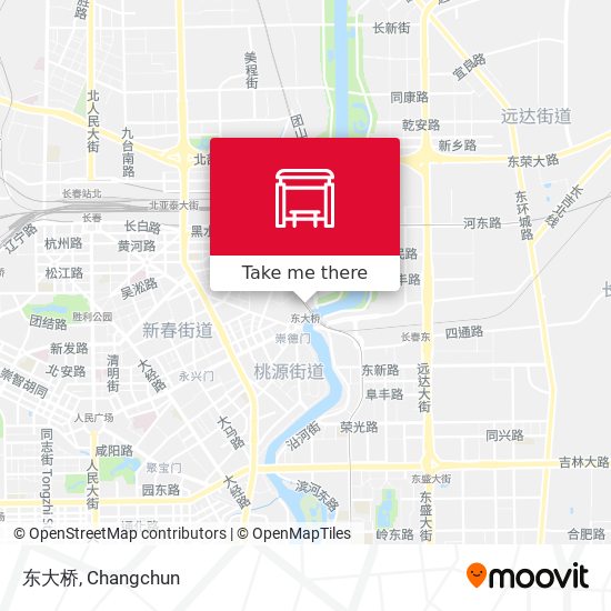 东大桥 map