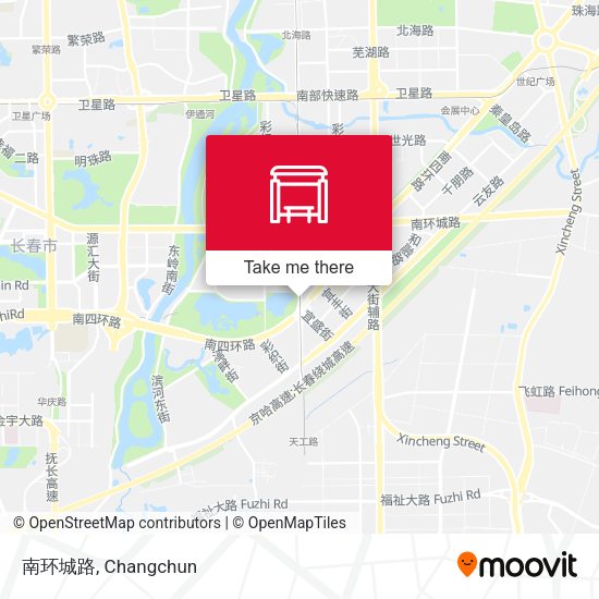 南环城路 map