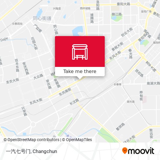 一汽七号门 map