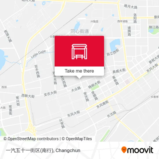 一汽五十一街区(南行) map