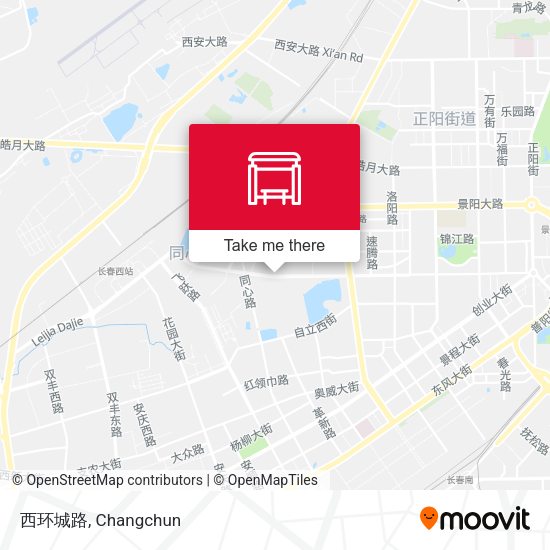 西环城路 map