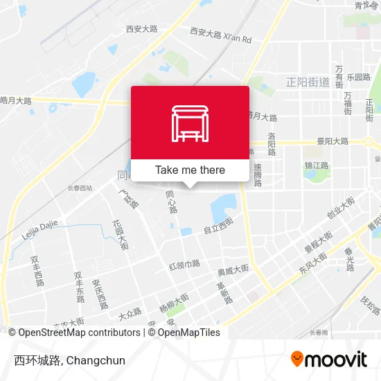 西环城路 map