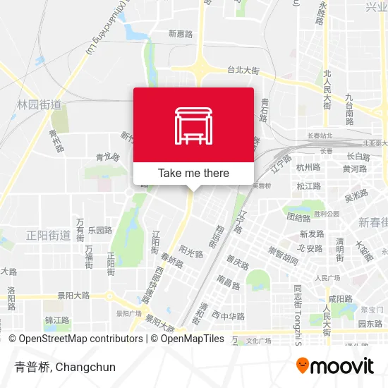 青普桥 map