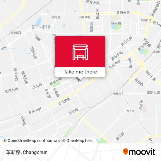 革新路 map