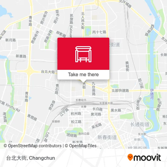 台北大街 map