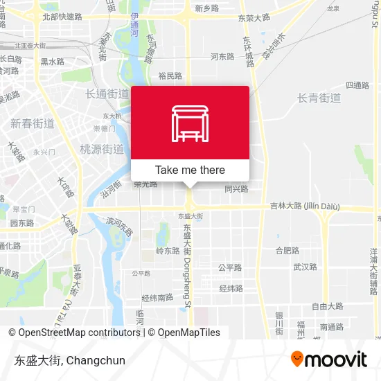 东盛大街 map