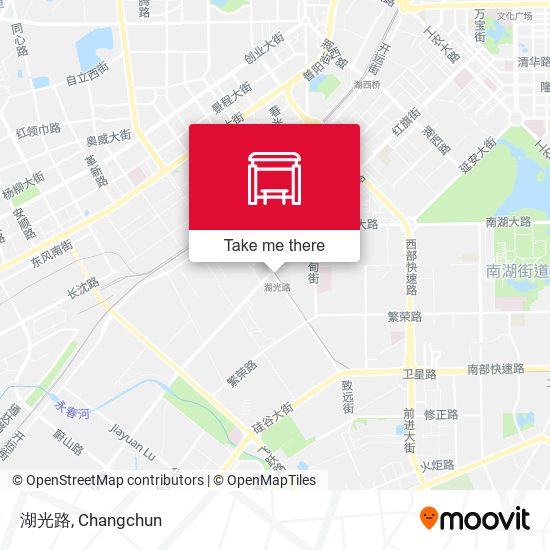 湖光路 map