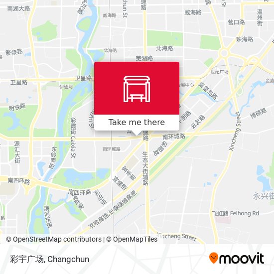 彩宇广场 map