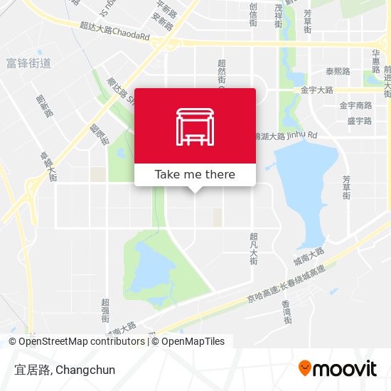 宜居路 map