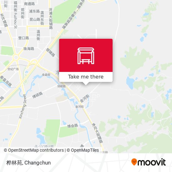 桦林苑 map