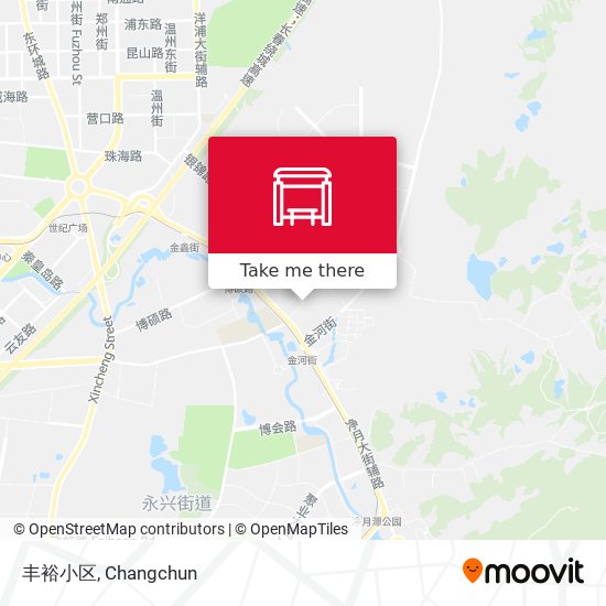 丰裕小区 map