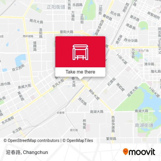 迎春路 map