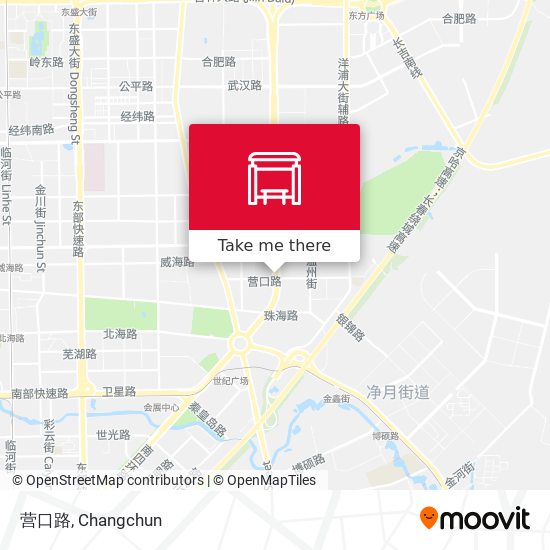 营口路 map