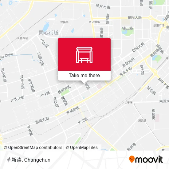 革新路 map
