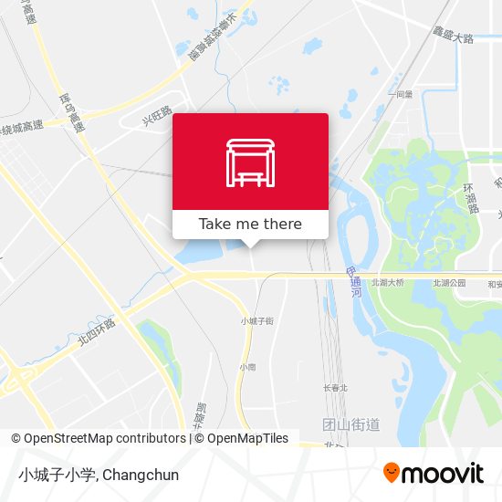 小城子小学 map