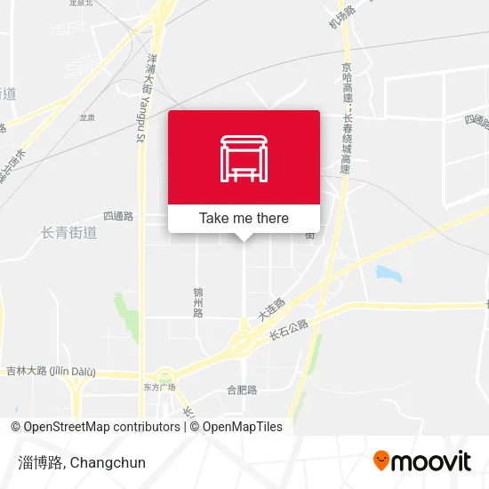 淄博路 map