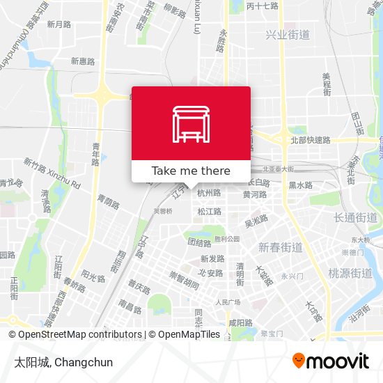 太阳城 map