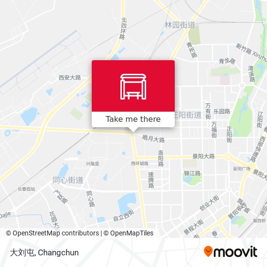 大刘屯 map