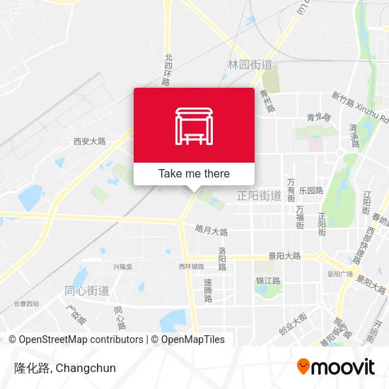 隆化路 map