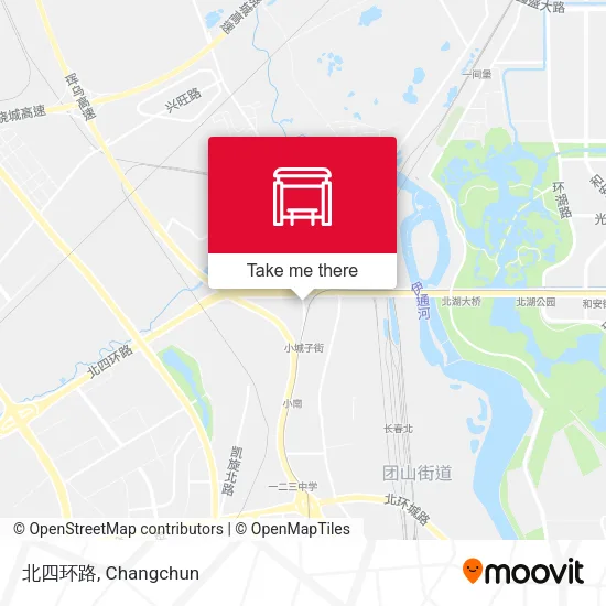 北四环路 map