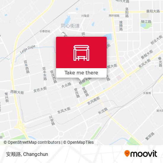 安顺路 map