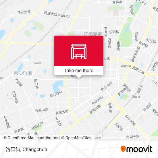 洛阳街 map
