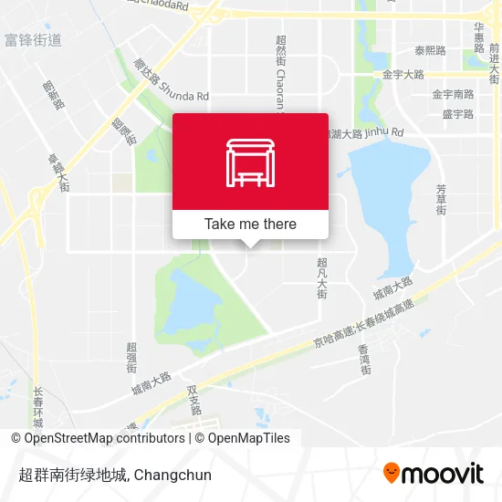 超群南街绿地城 map