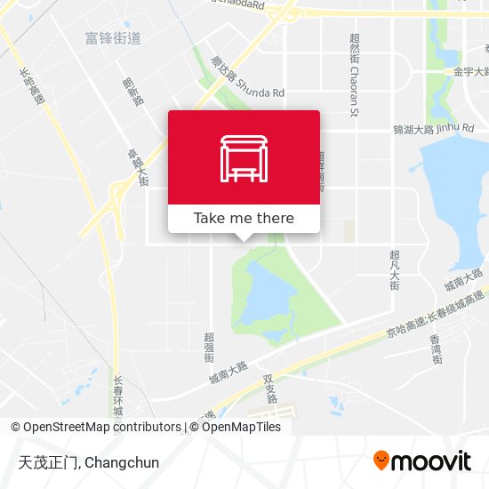 天茂正门 map