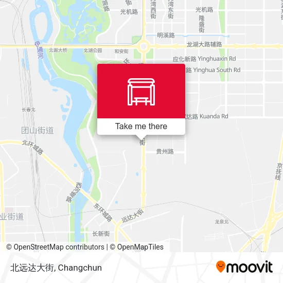 北远达大街 map