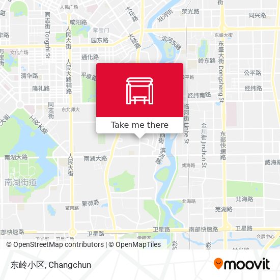 东岭小区 map