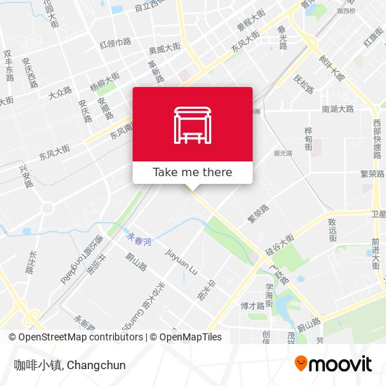 咖啡小镇 map
