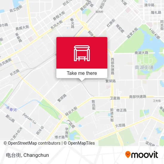 电台街 map